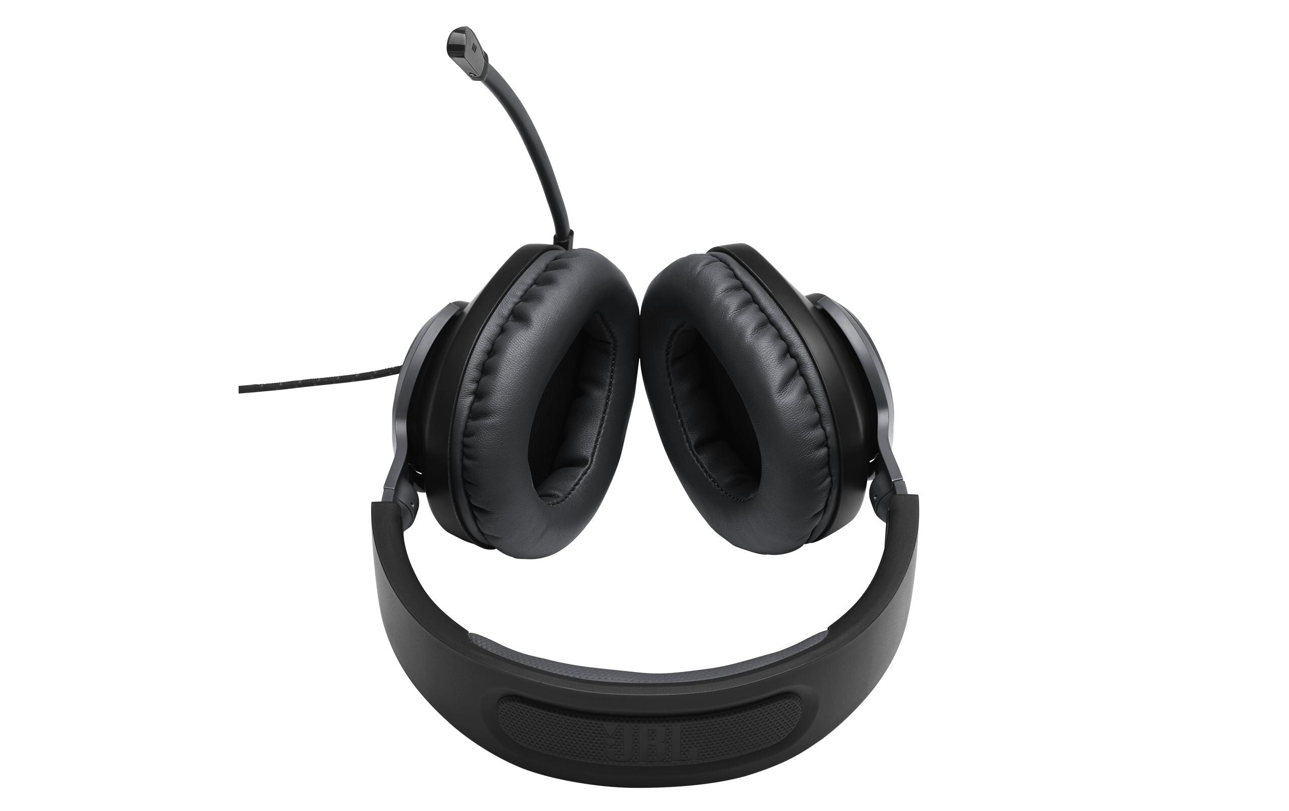 Headset Quantum 100 SchwarzKabelgebundenes Over-Ear-Gaming-Headset mit abnehmbarem Mikro