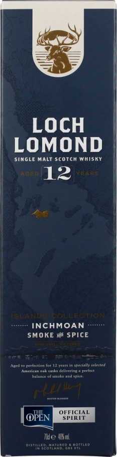 LOCH LOMOND INCHMOAN 12 YEARS SMOKE AND SPICE 70CL
