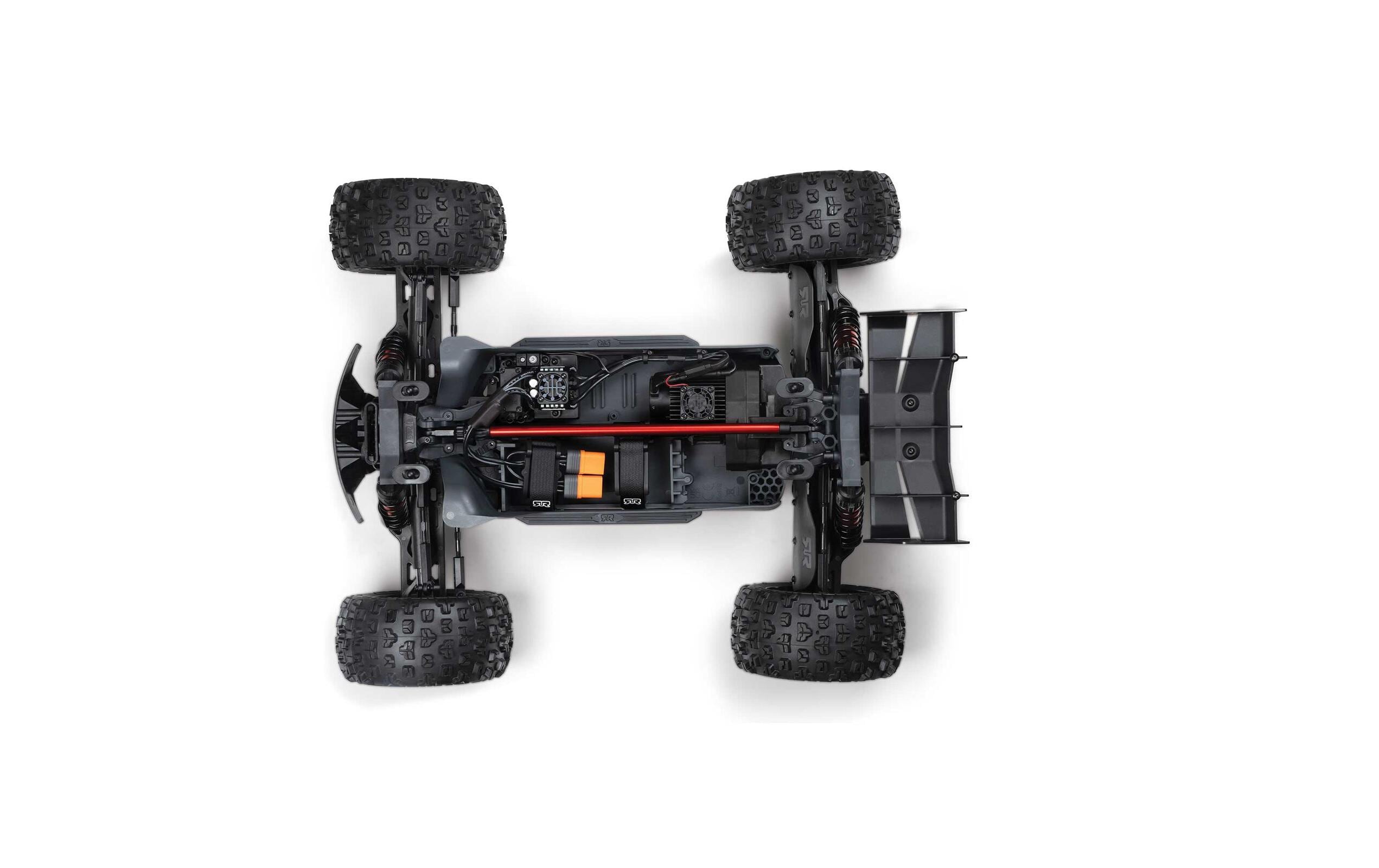 Monster Truck Kraton 4x4 4S V2 BLX Rot, ARTR, 1:10<br>Robuster Speed Monstertruck mit 4S Brushless Antrieb