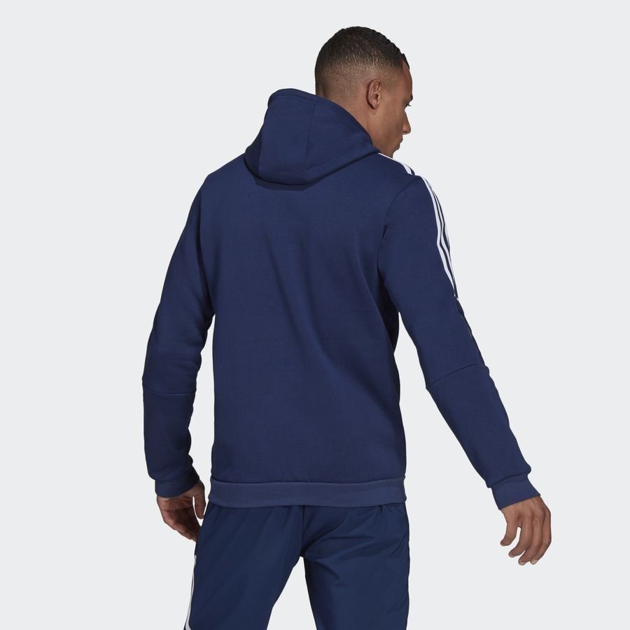 adidas Sweat à Capuche Tiro 21 - Bleu Marine/Blanc