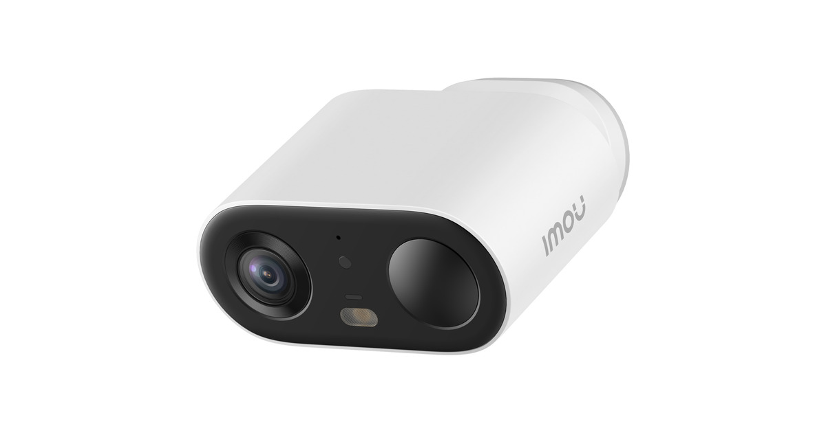 Imou Cell Go Full Color beveiligingscamera  (Wit, 2K, 3MP)