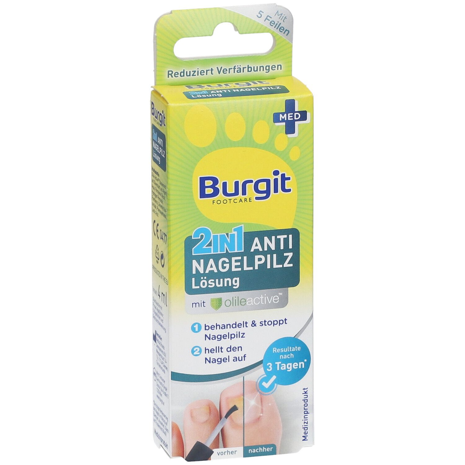 Burgit 2 in1 Anti Nagelpilz Lösung