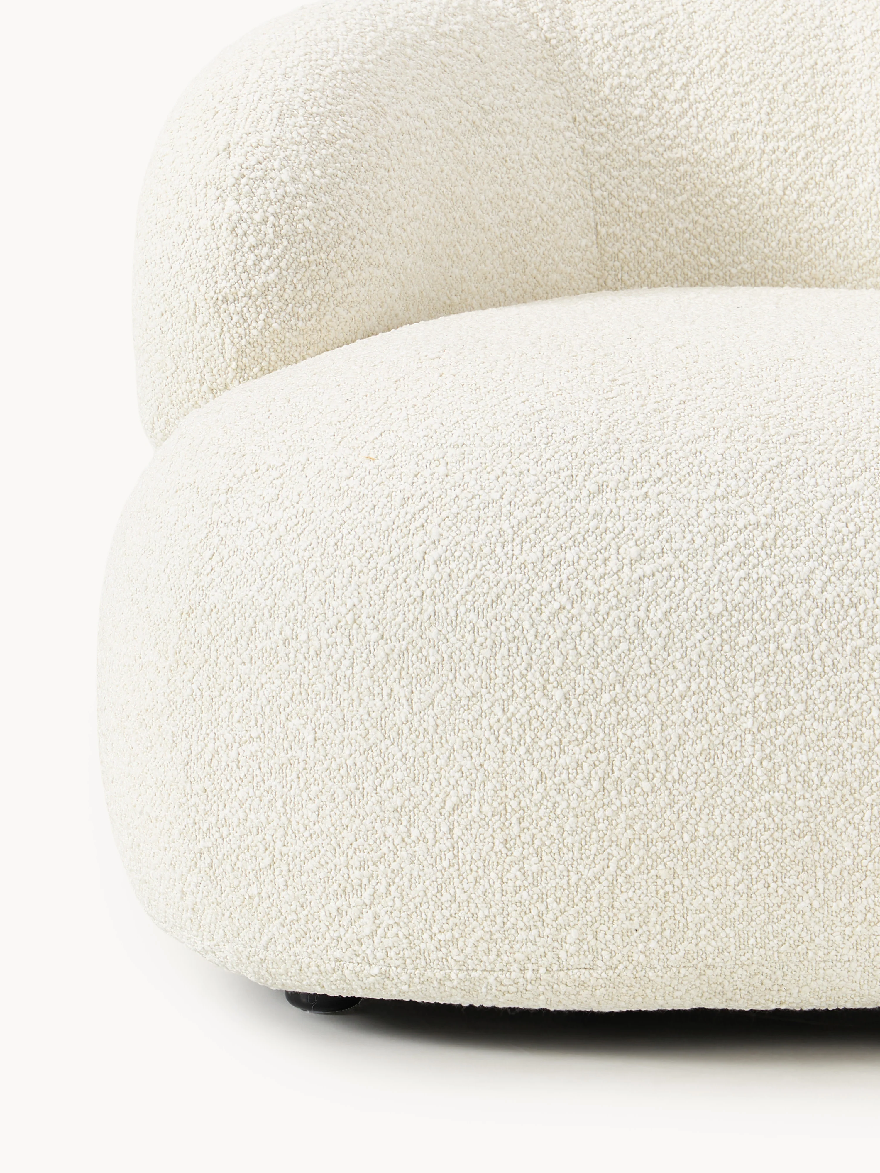 Bouclé loungefauteuil Alba