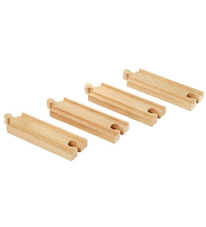 BRIO Lige Skinner - 4 dele - Kort - Tr? 33334