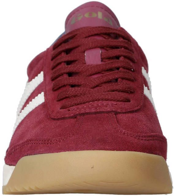 Gola Stadia '86 suède sneakers donkerroze