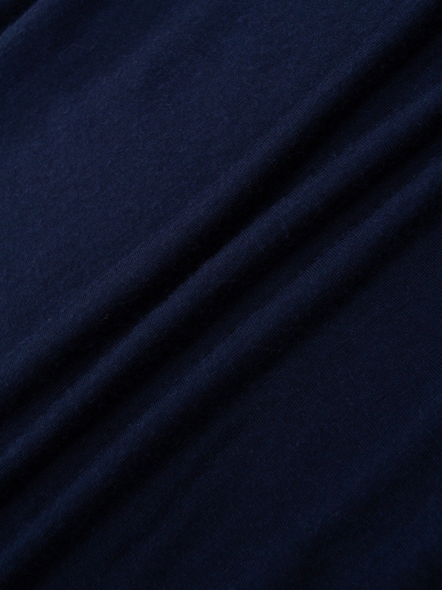 Rena Merino Half-Zip Ulltrøye Herre Blue Ink
