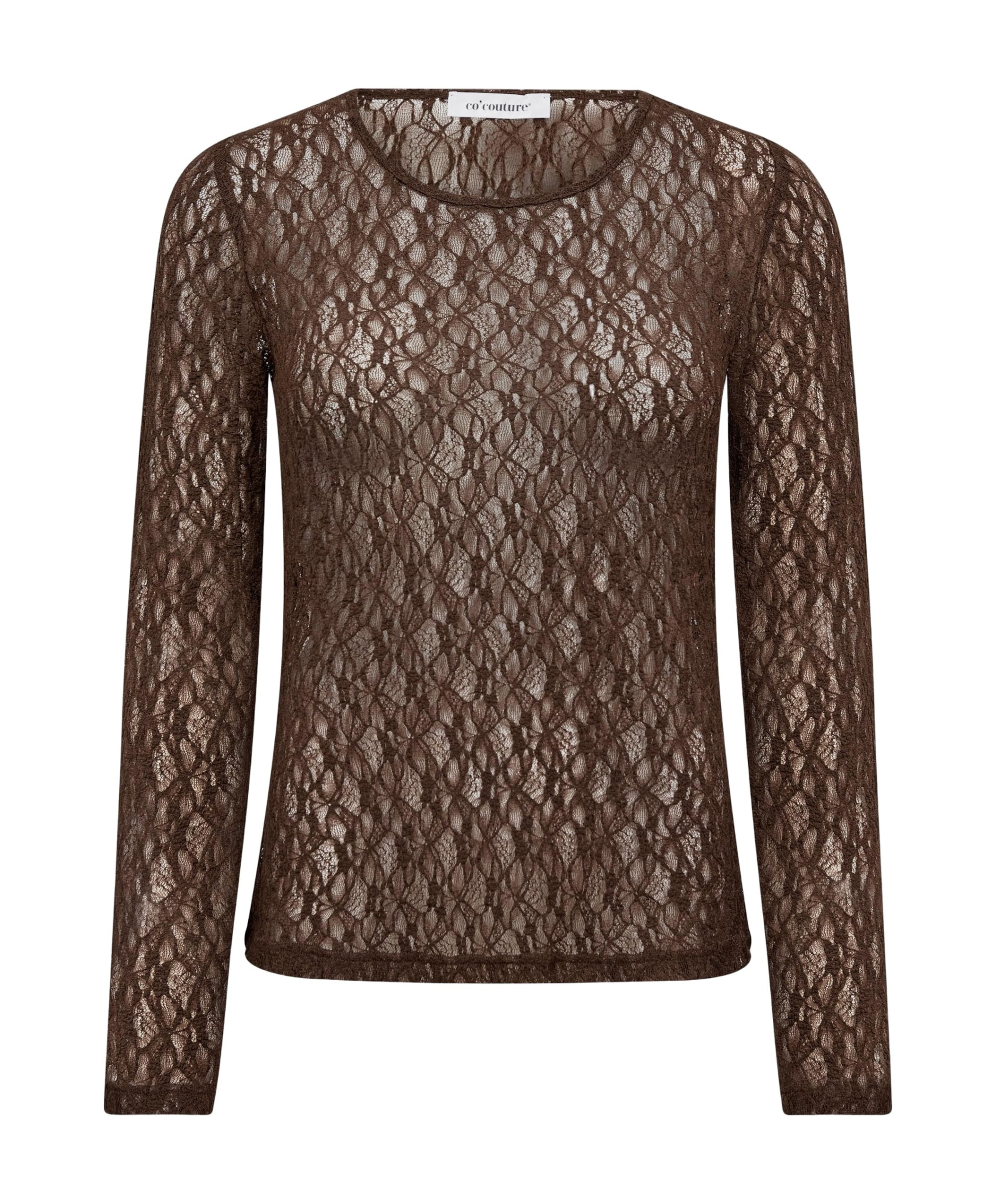 Co'Couture Dames longsleeve bruin
