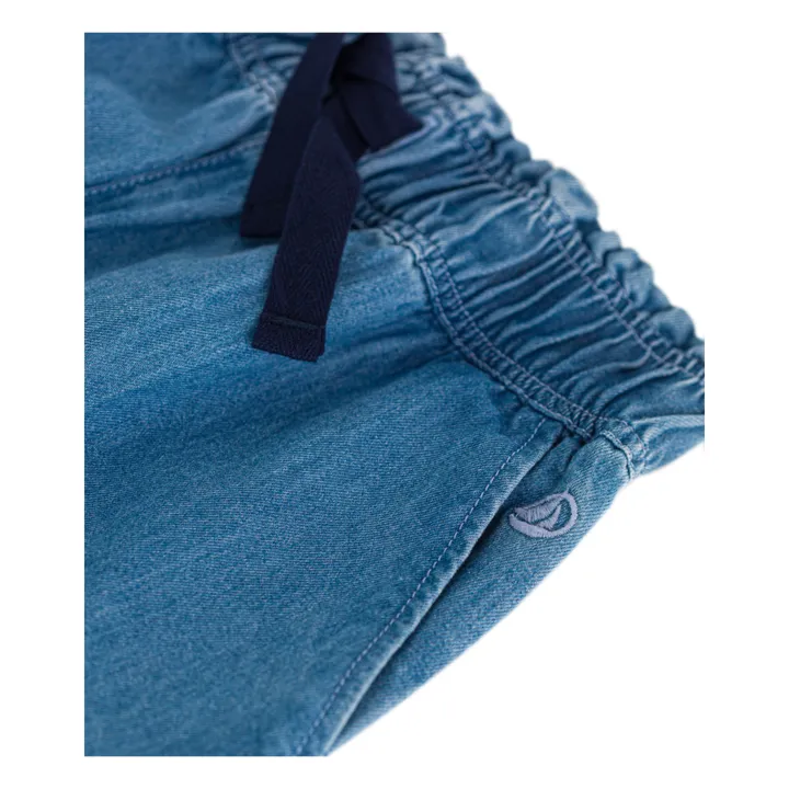 Petit Bateau Jupe-culotte Denim | Bleu jean