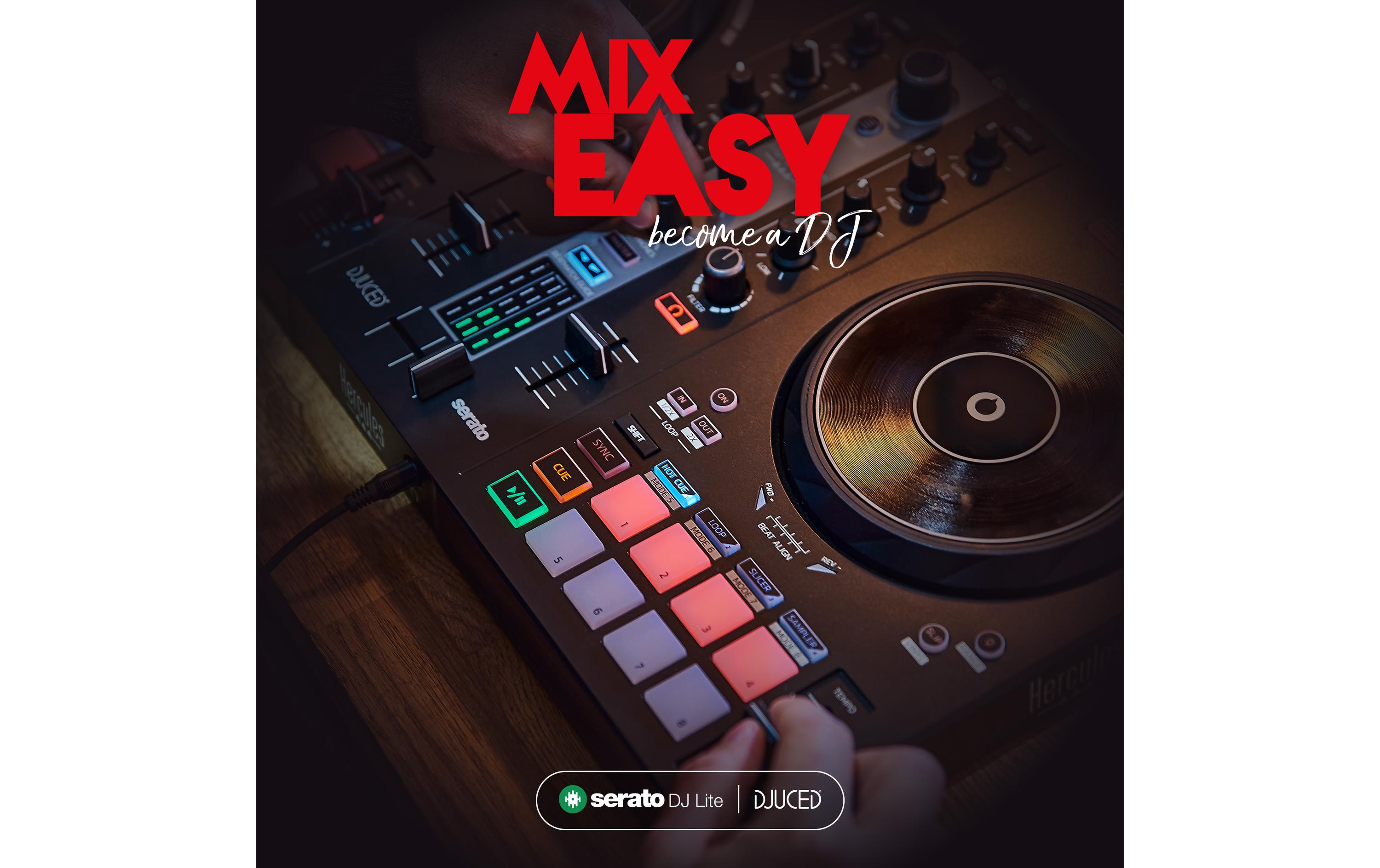 DJ-Controller DJControl Inpulse 300 – MK2<br>DJ-Controller für den einfachen Einstieg ins Mixen