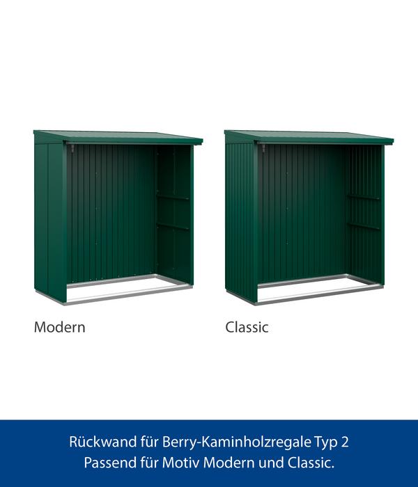 Hörmann Rückwand für Berry-Kaminholzregal