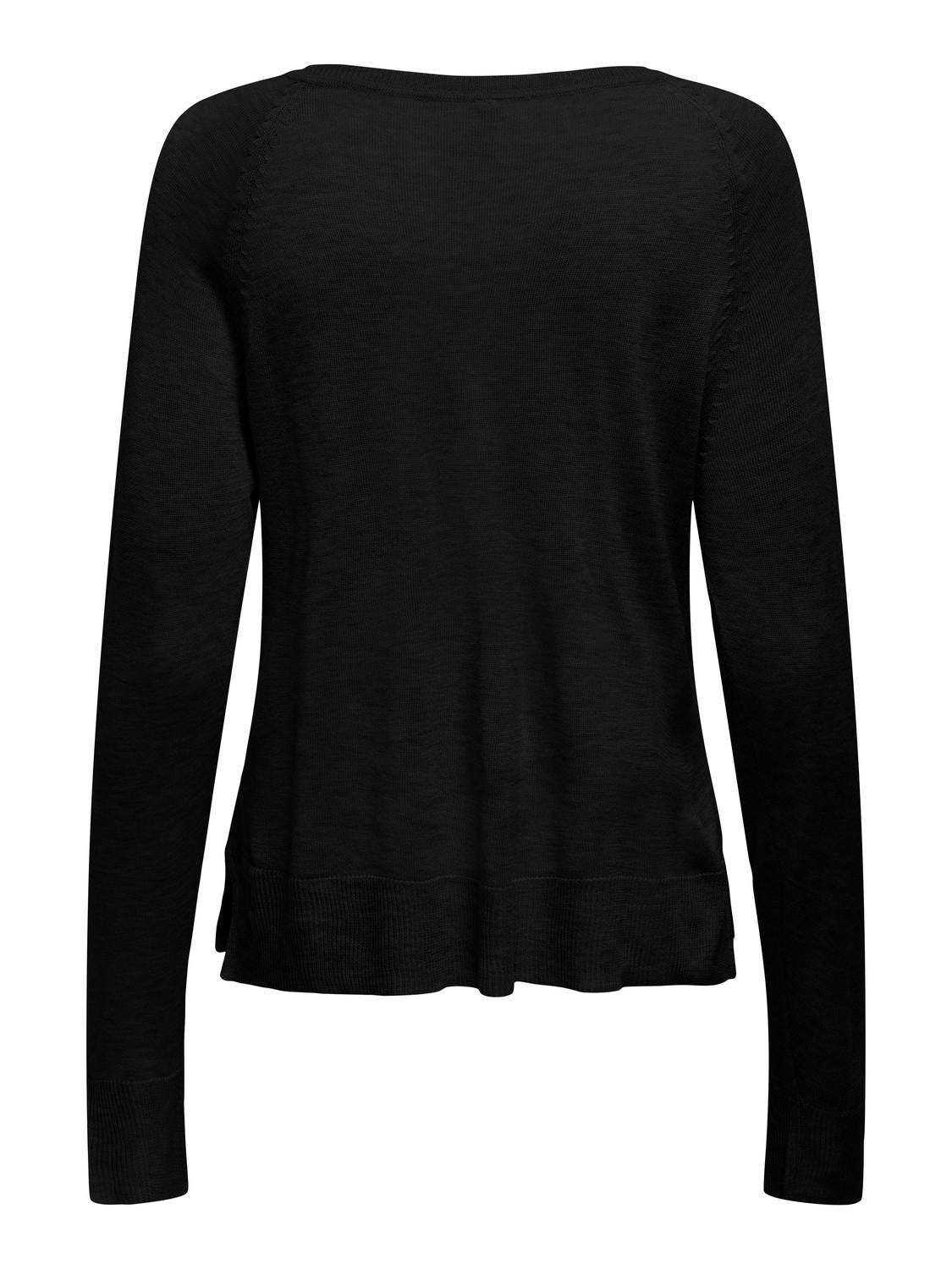ONLVIENNA Strickpullover Black