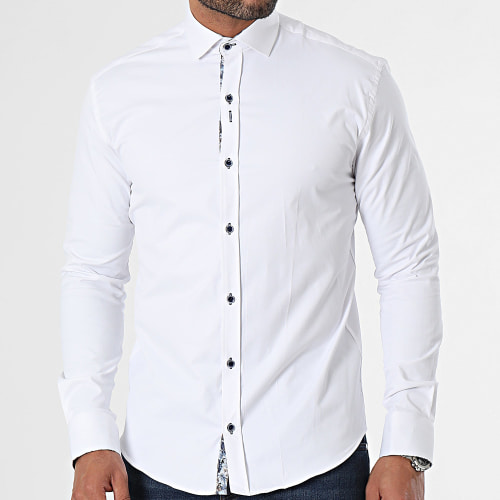 Chemise Manches Longues Blanc