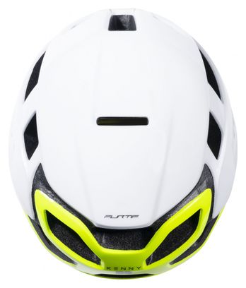 Casque Kenny Furtif Blanc Jaune
