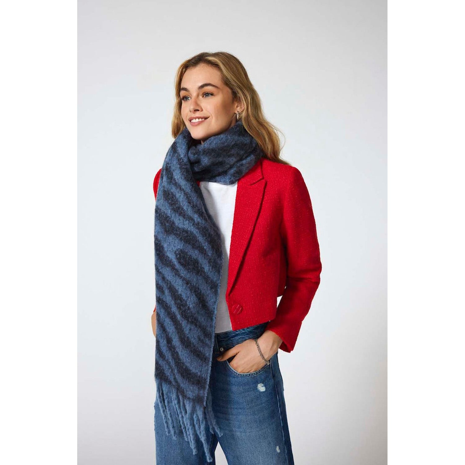 ONLY  Kristina Life Zebra Scarf