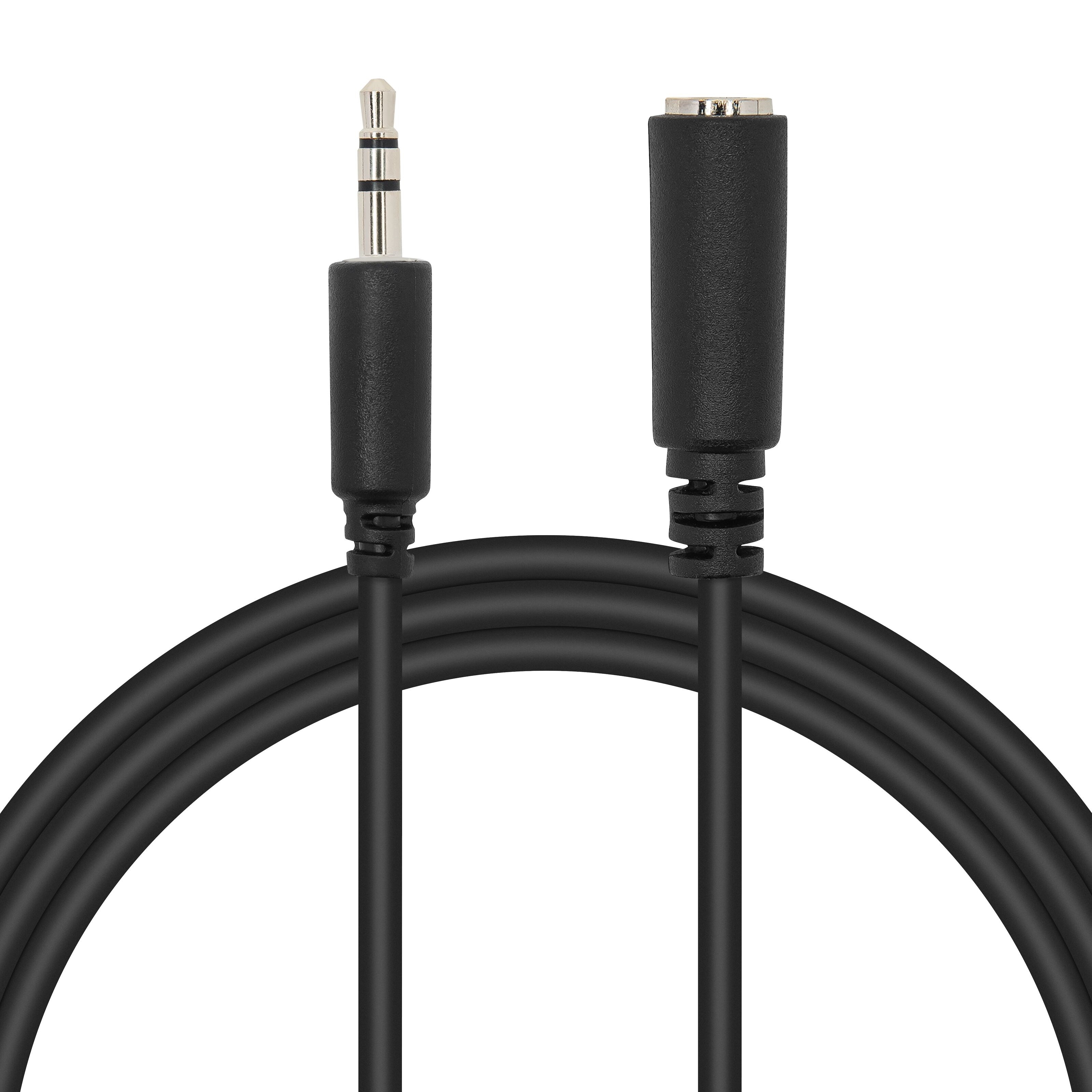 Luxorparts Forlengelseskabel med 3,5 mm-kontakt 2 m