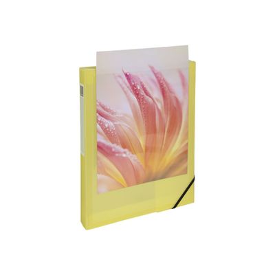 Exacompta Kreacover Pastel - Boîte de classement personnalisable - dos 40 mm - disponible dans différentes couleurs pastels