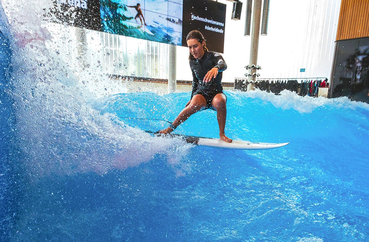 Indoor Surfkurs Advanced Jochen Schweizer Arena