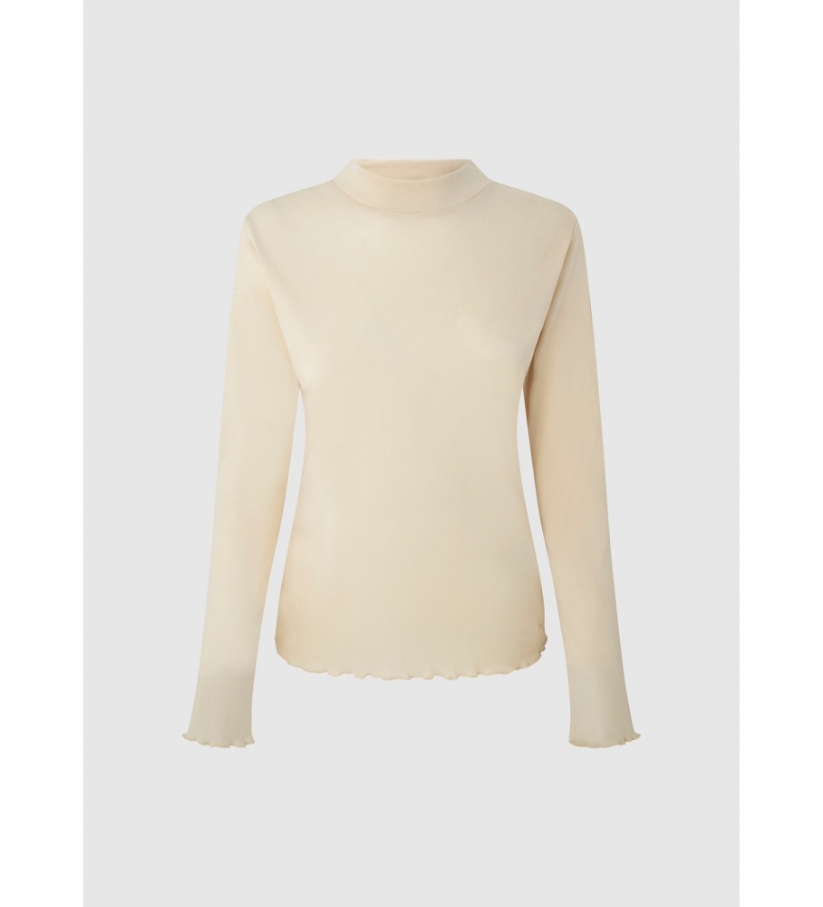 Camiseta bege Charlene da Pepe Jeans
