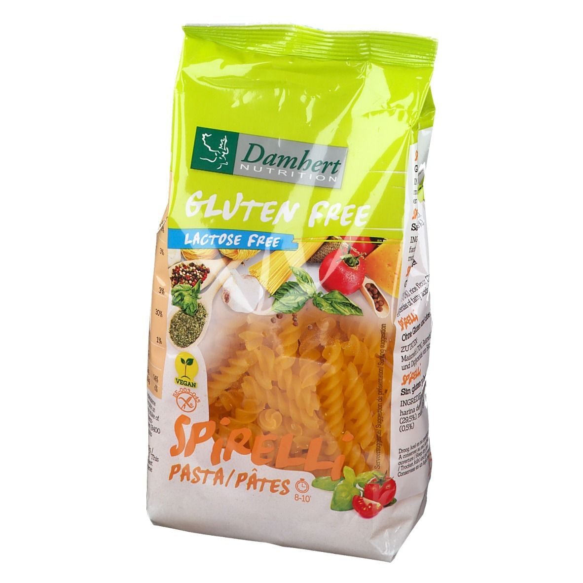 Damhert Spirelli Pasta glutenfrei