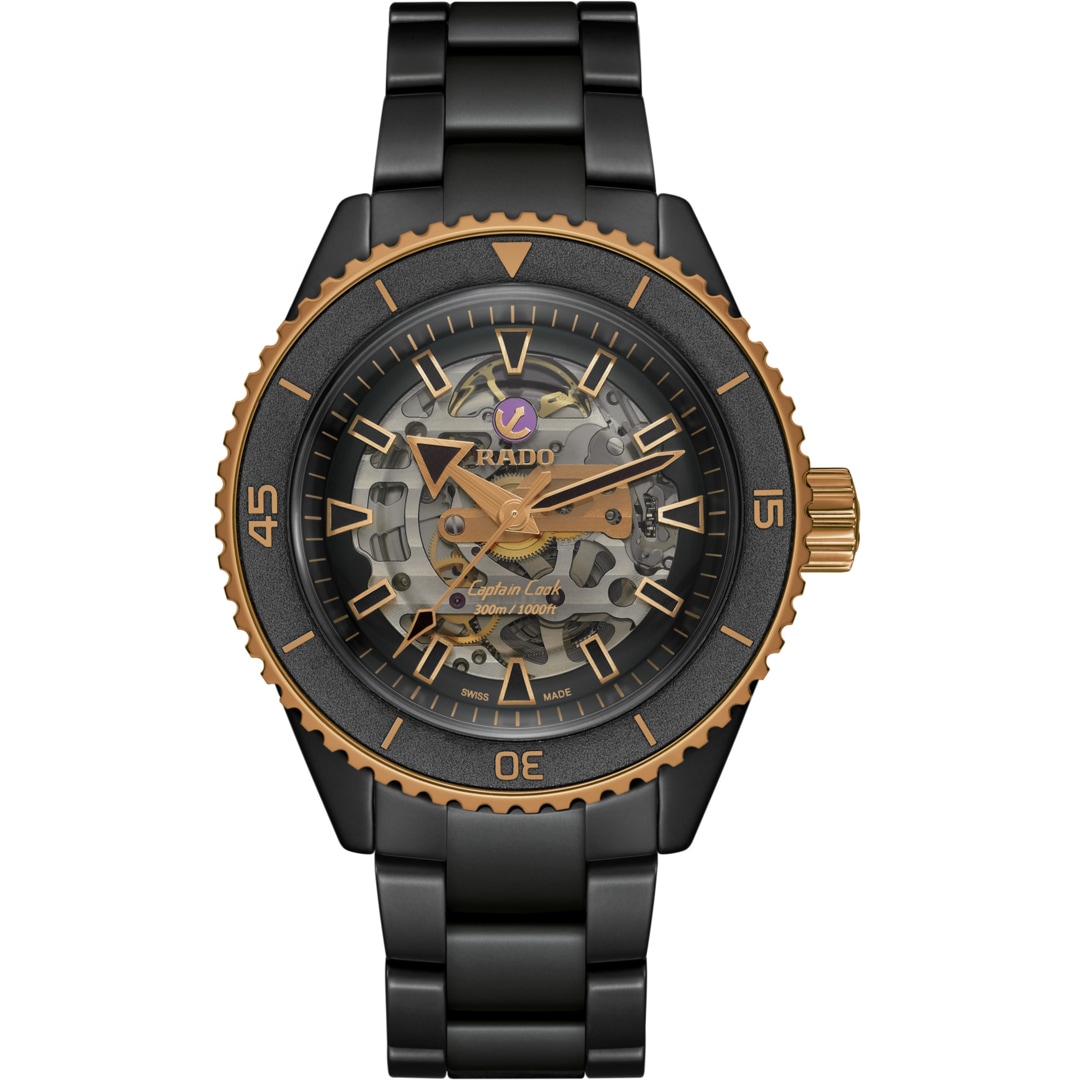 Rado Captain Cook XL High-Tech Ceramic Skeleton