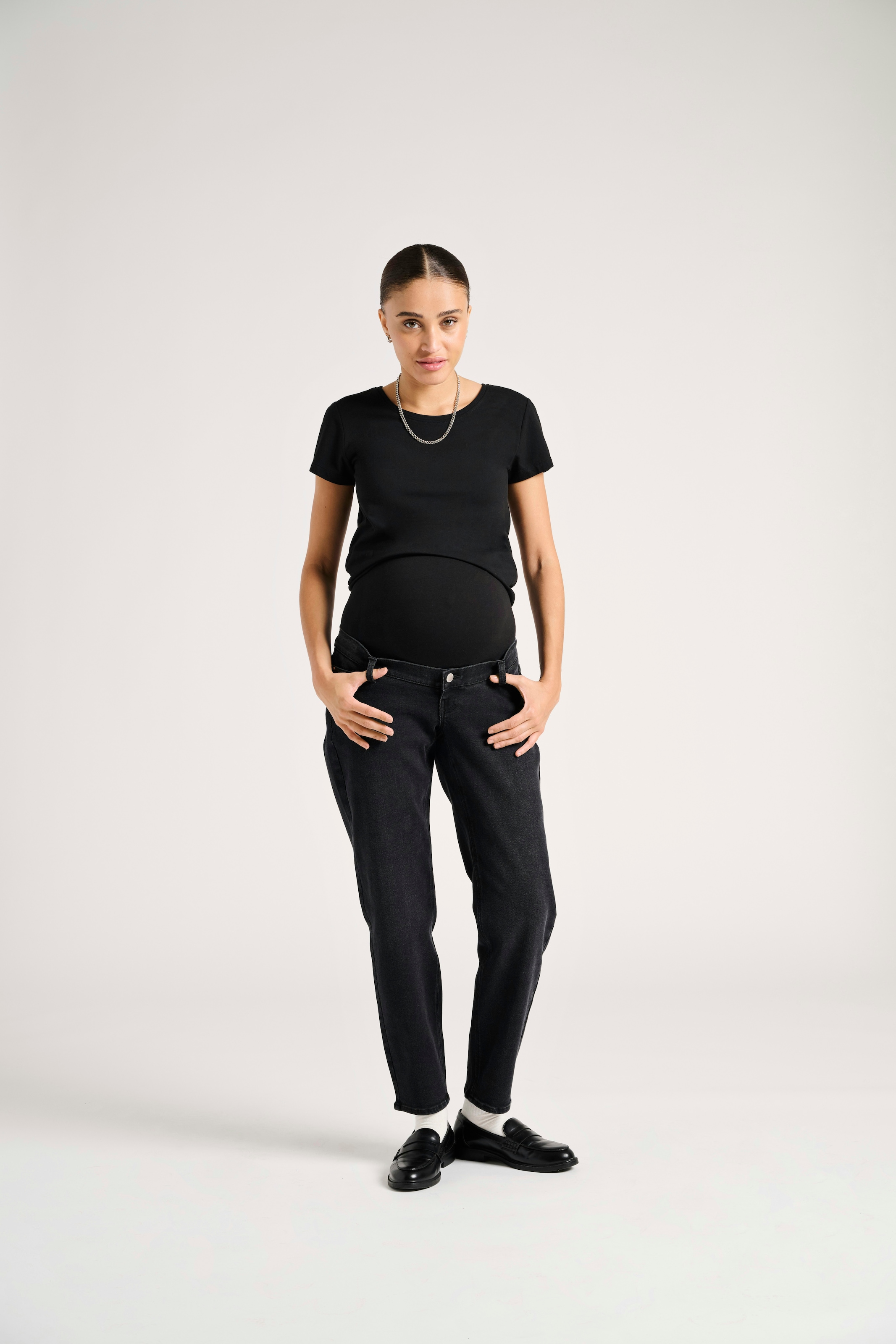 ONLY MATERNITY Umstandsshirt »OLMLOVELY S/S ONECK TOP 2PACK JRS NOOS«, 2 Stk.