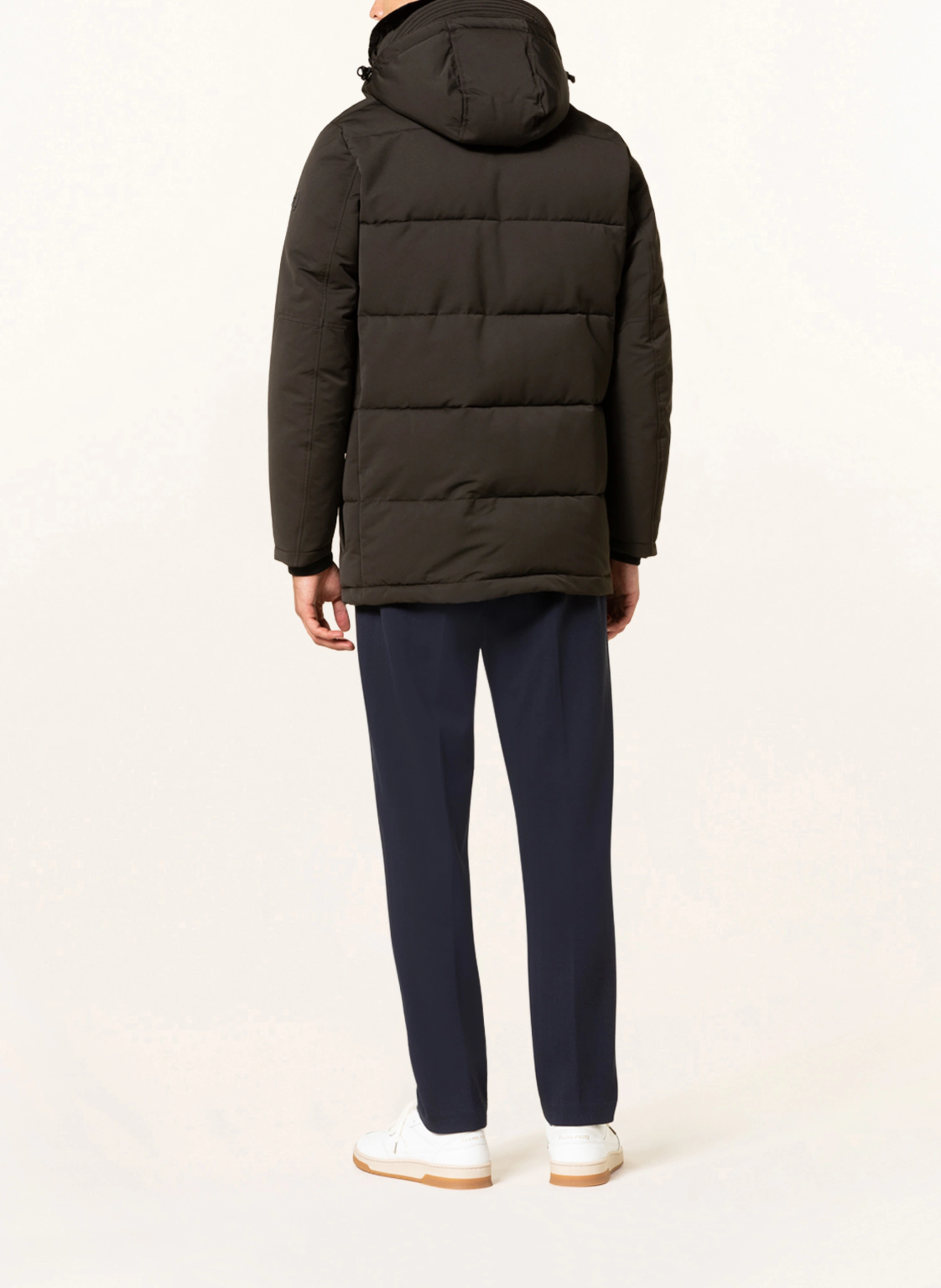 STRELLSON Parka PLAZA 2.0 mit Kunstpelz