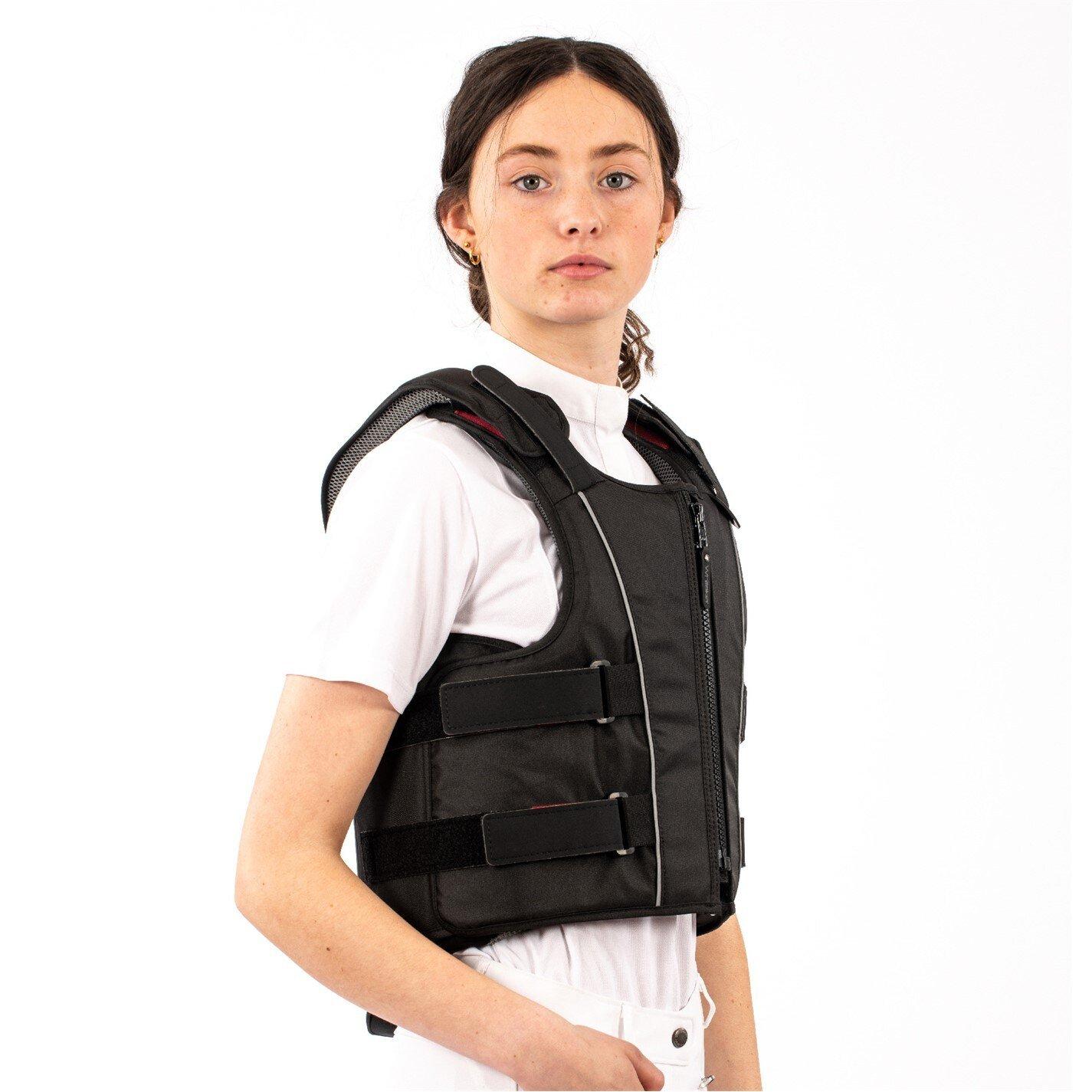 John Whitaker Adults Body Protector in black BETA Level 3