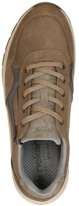 Rieker Veterschoenen Laag taupe