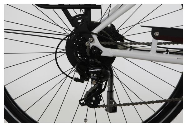 Vélo d'Exposition - Vélo de Ville Électrique Sunn Urb Start Shimano Altus/Tourney 8V 400 Wh 700 mm Blanc 2023