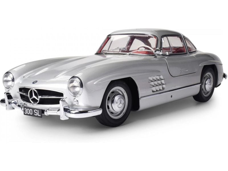 IXO Models Bausatz Mercedes 300 SL, Silber 1:8 Modellbausatz im Massstab 1:8