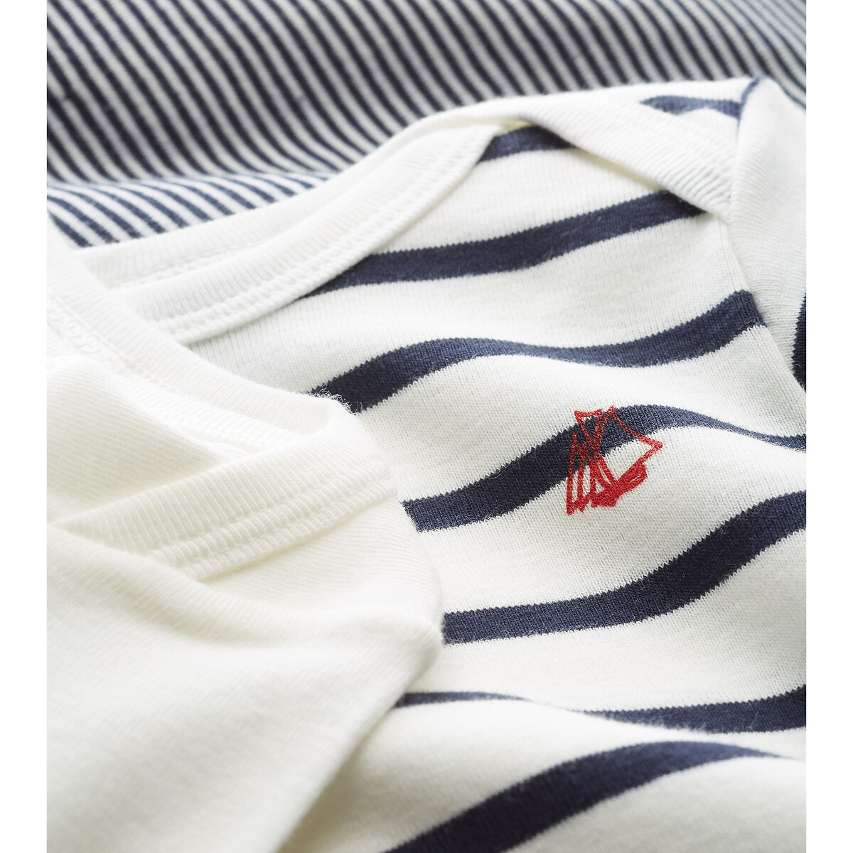 PETIT BATEAU<br>Conjunto de 3 macacões