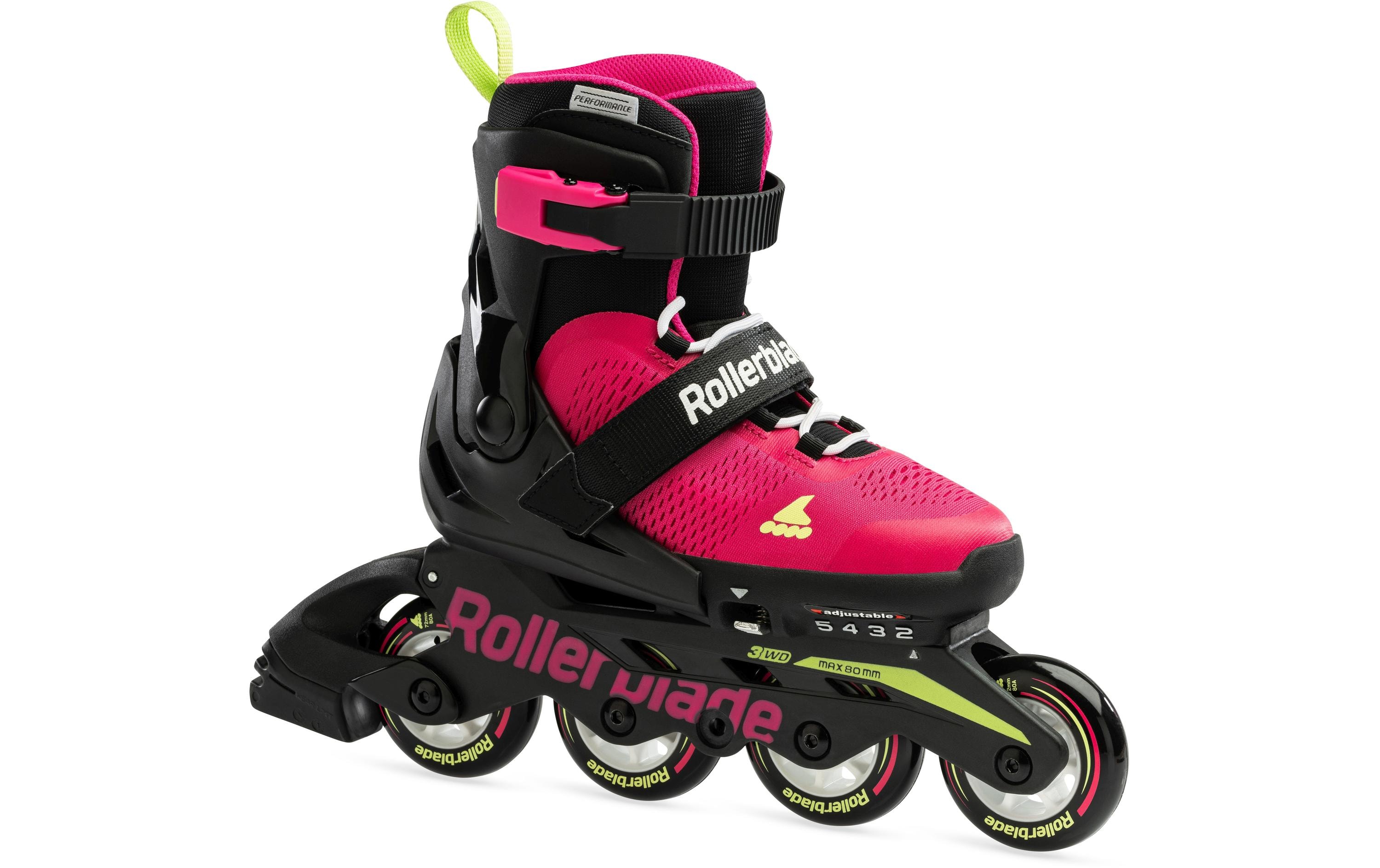 Inline-Skates Microblade 230 Pink/Light GreenInline-Skates für Kinder