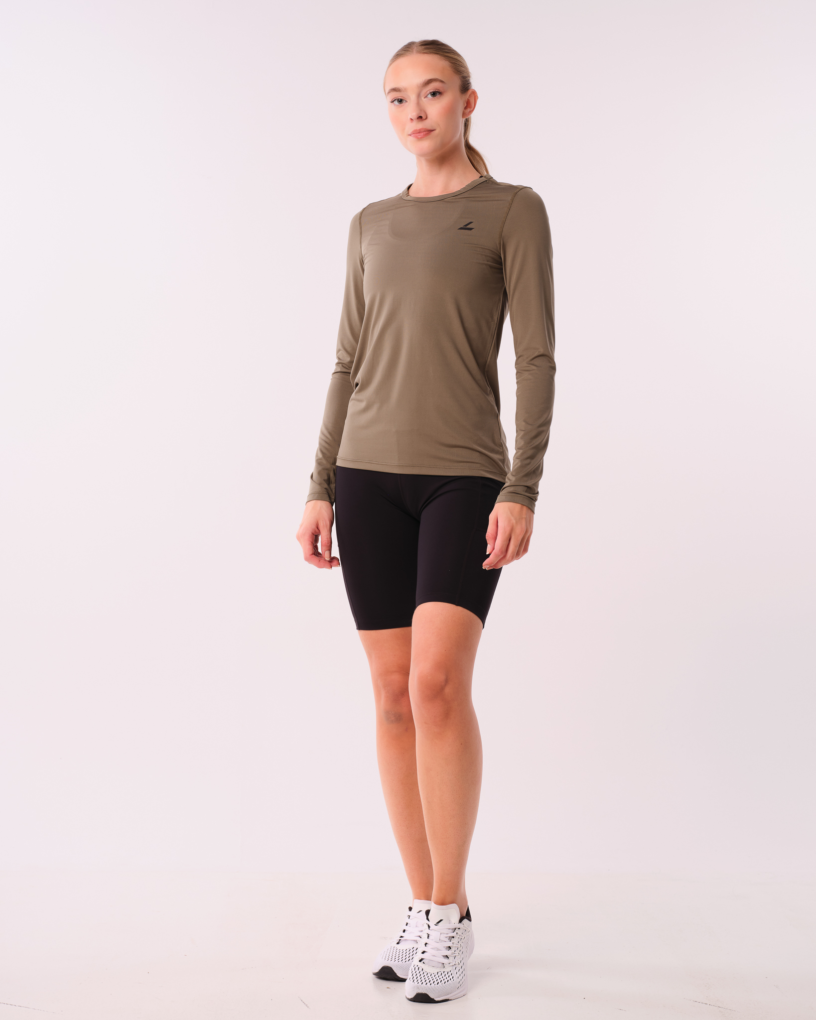 LEVITY Momentum LS Dusty Green