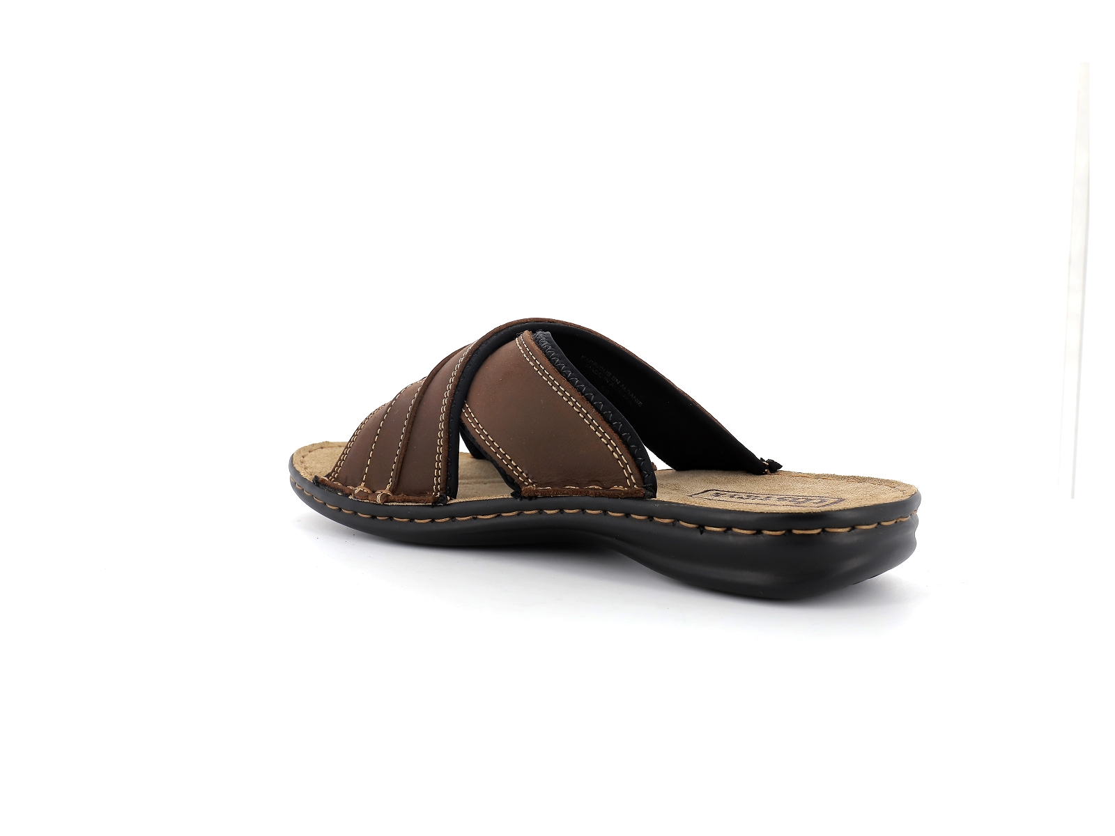 Tbs-BENAIX Cuir gras Marron Foncé