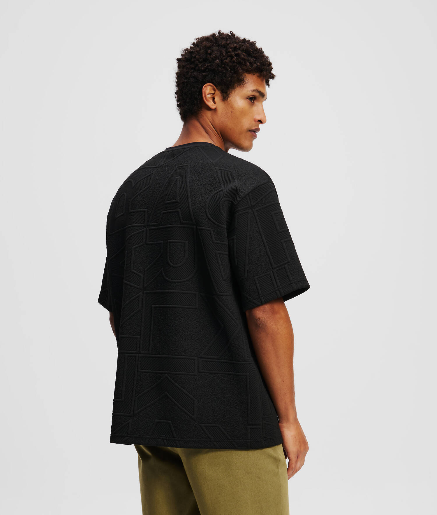 T-SHIRT AVEC LOGO KARL - Noir