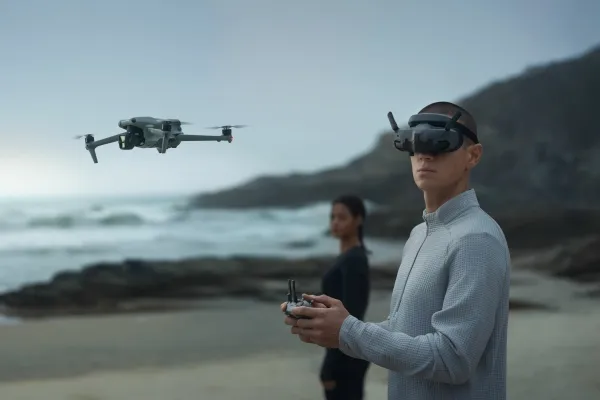 DJI Goggles 3 - Virtual reality headset - 1080 x 1920 Full HD (1080p) - 24 ms