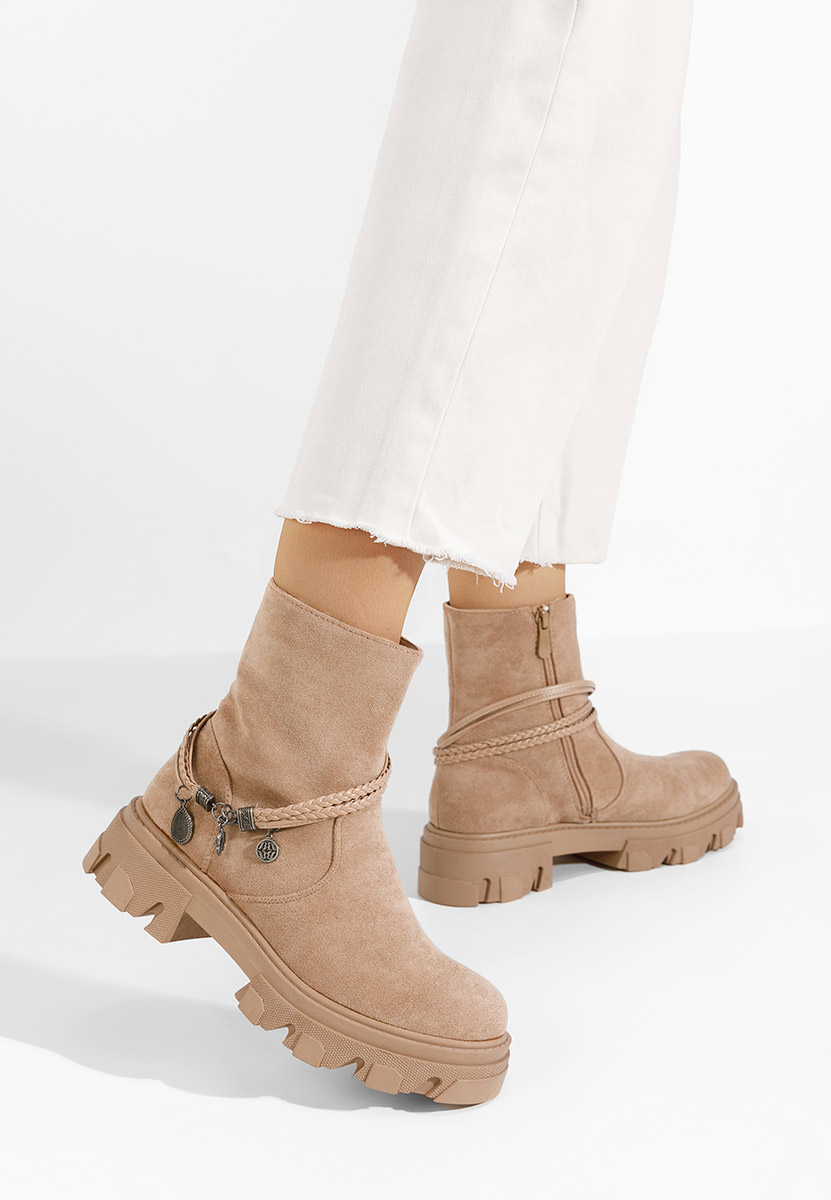 Bottines femme kaki Diadora