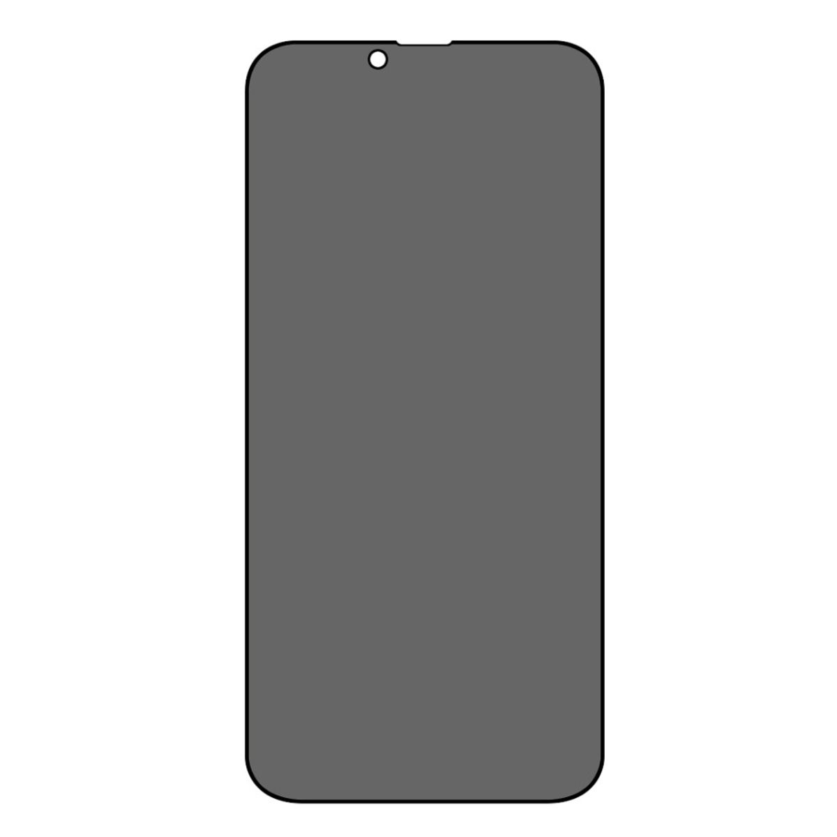 Apple iPhone 13 Blickschutz Displayschutz Glas Anti Spy Glasfolie 1 Stück Neu