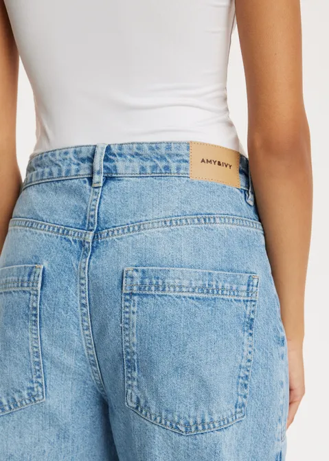 Barrel baggy jeans blauw (BLW.USM)