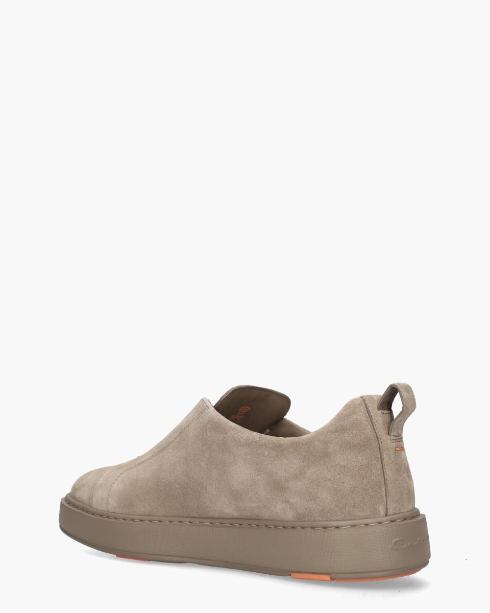 Santoni 21959 Taupe Herensneakers