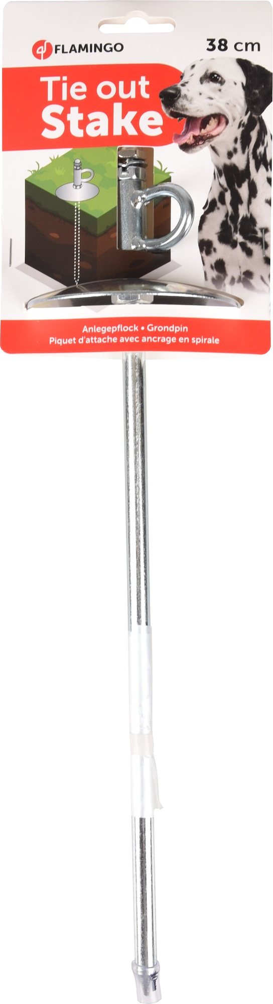 Flamingo f-15407 - Piquet de Fixation pour Chien en Camping