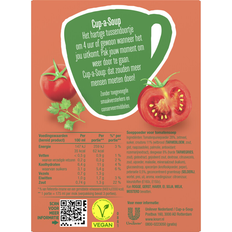 Knorr Cup-a-soup tomaat