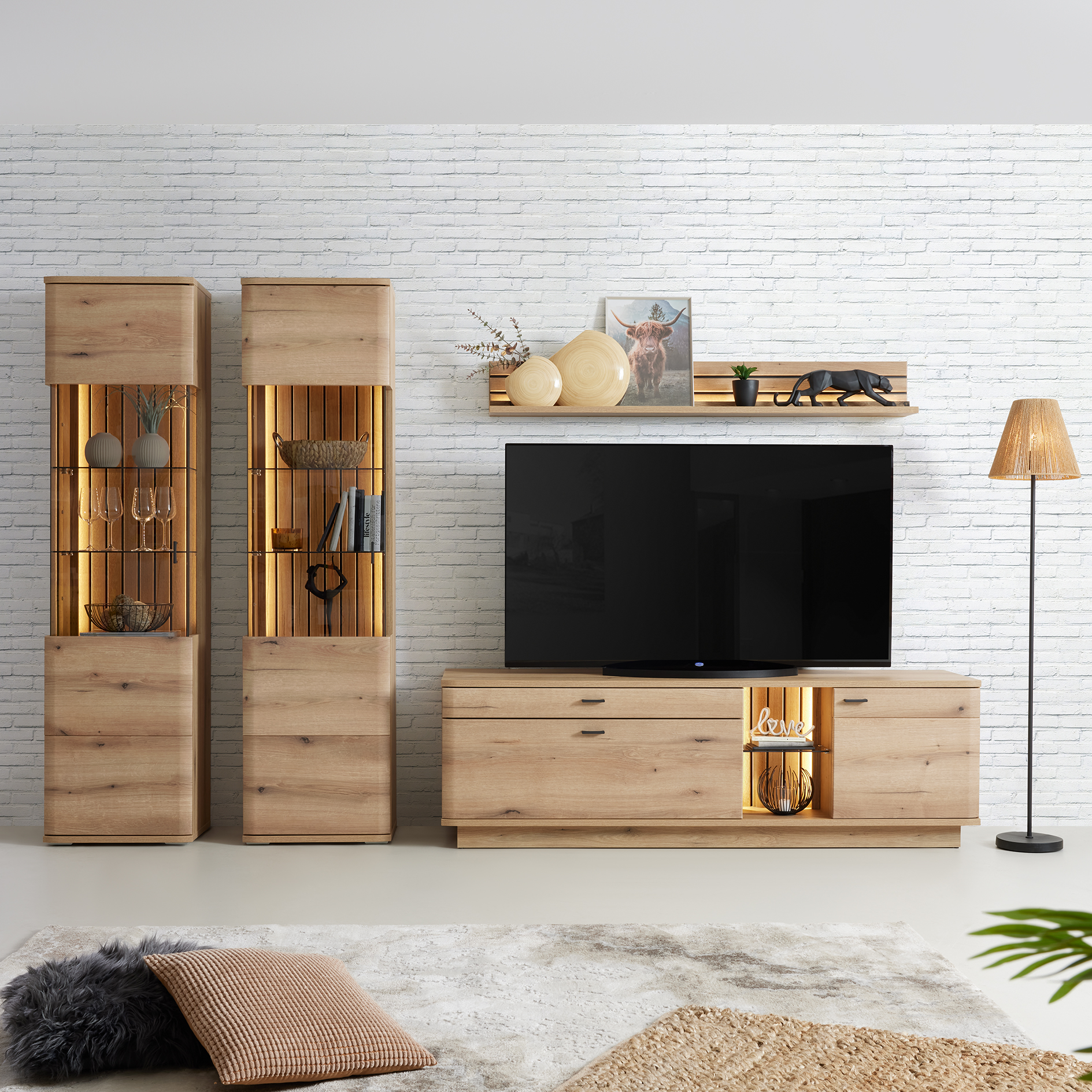 Wandboard - Evoke Eiche - 150 cm