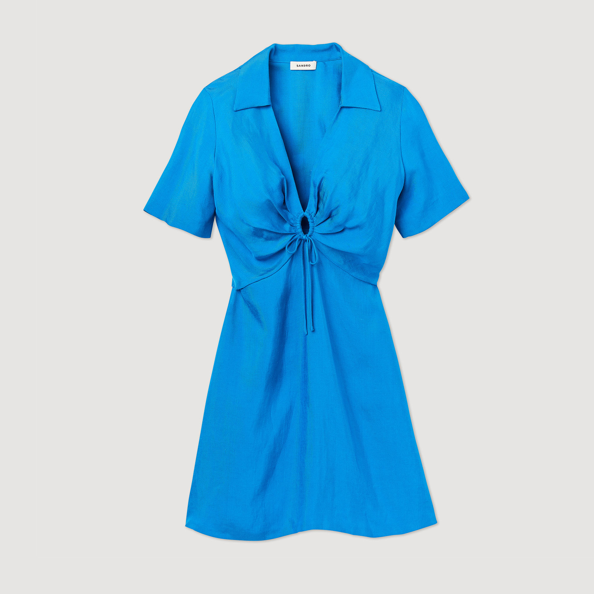 Robe courte á liens