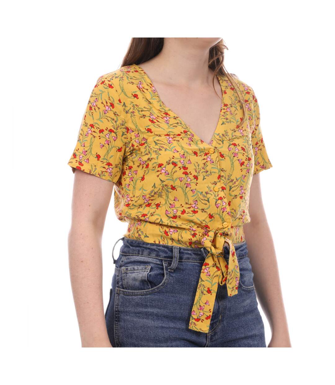 Blouse Jaune Femme Vero Moda Easy