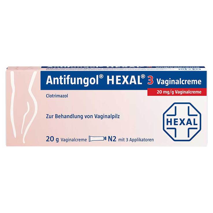 Antifungol Hexal 3 Vaginalcreme, 20 g