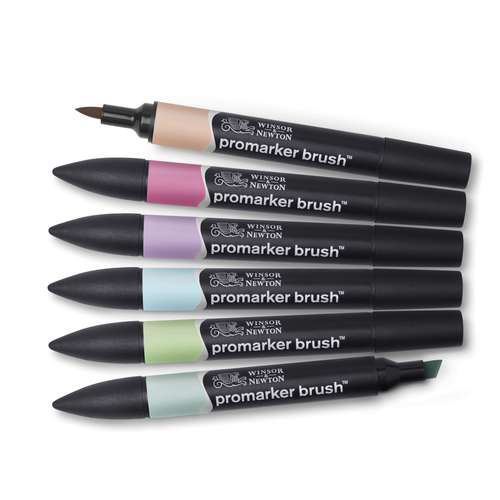 WINSOR & NEWTON™ promarker brush™ 6er Sets