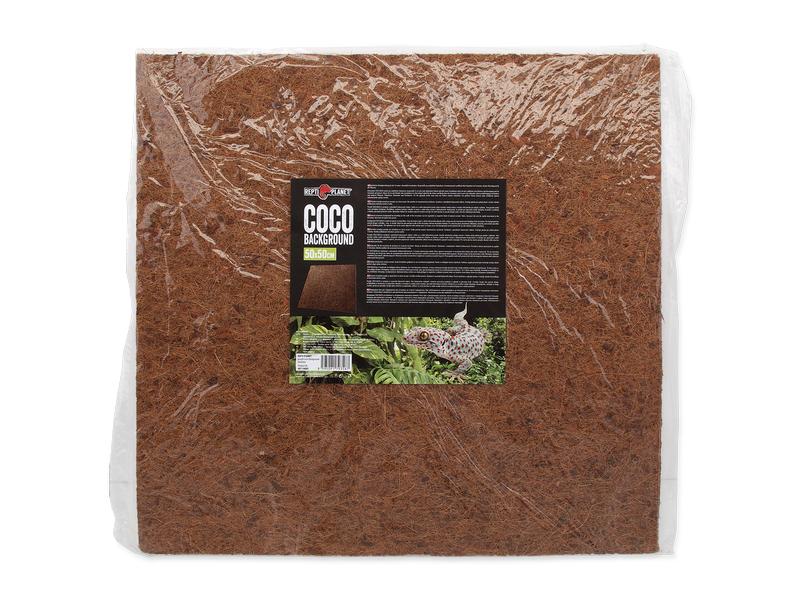 Repti Planet Coco Hintergrund 50 x 50 cm Natürliche Rückwand aus Kokosfaser