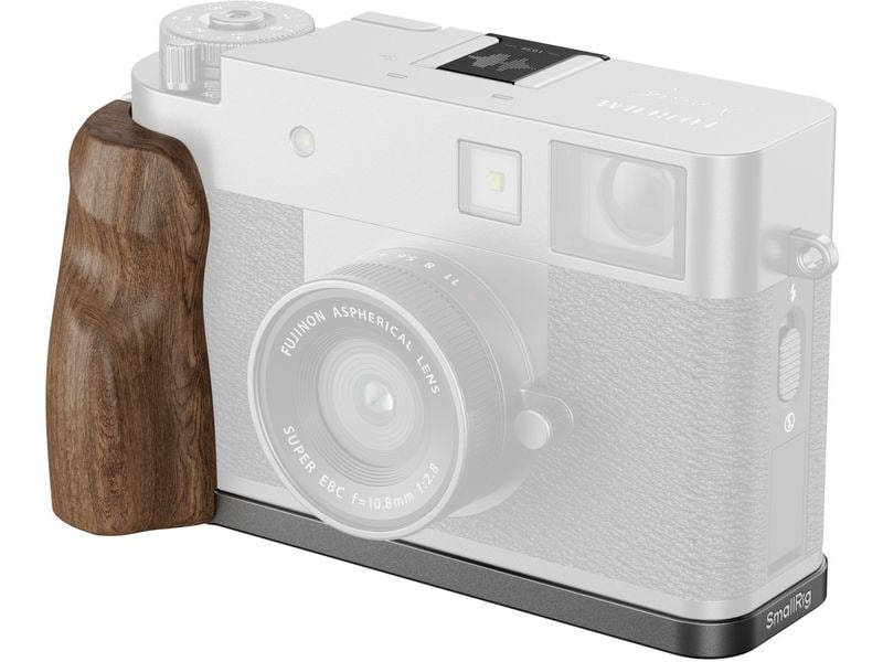 Smallrig L-Winkel mit Holzgriff für Fujifilm X half L-förmiger Handgriff