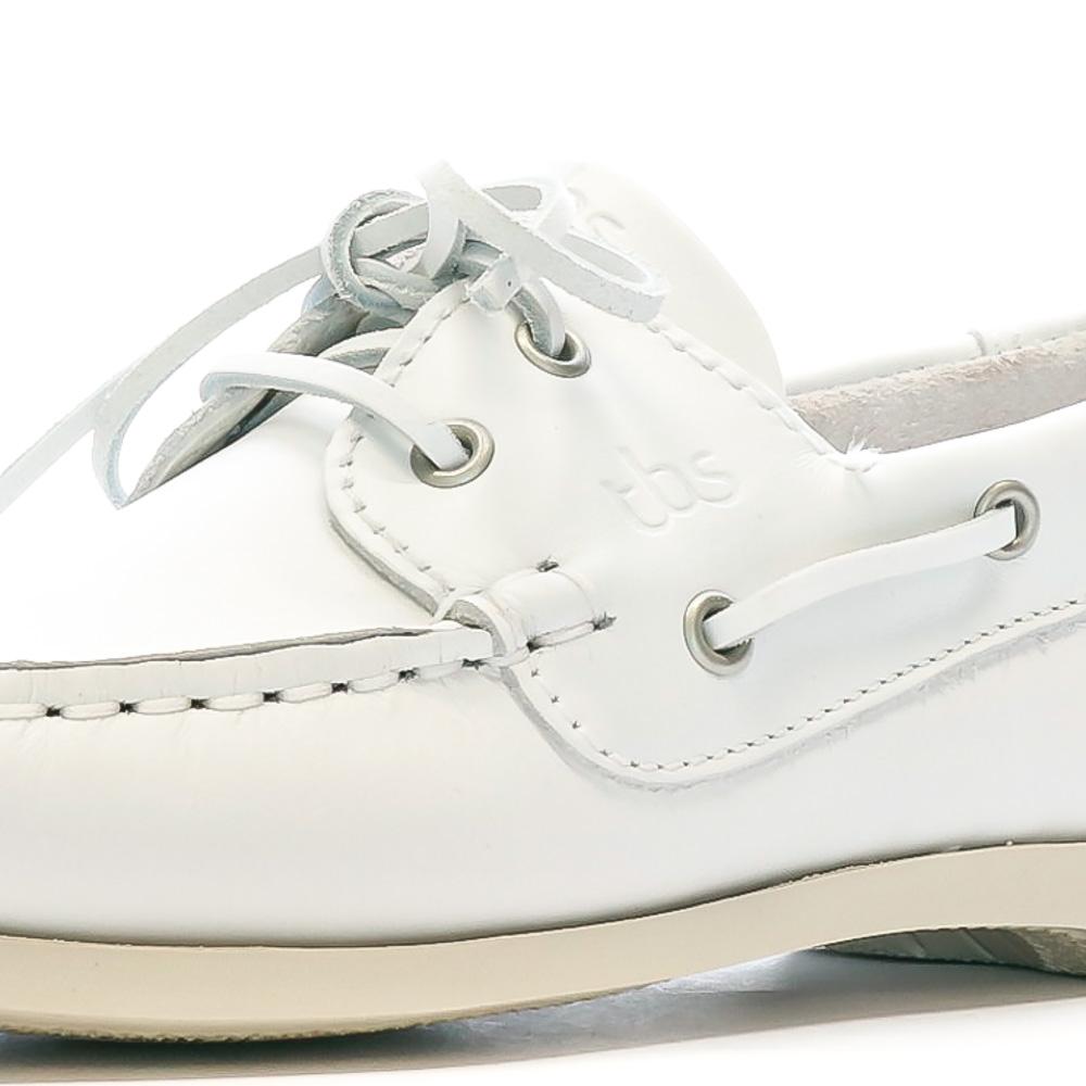 TBS Chaussures bateaux Blanches Femme TBS PHENISA